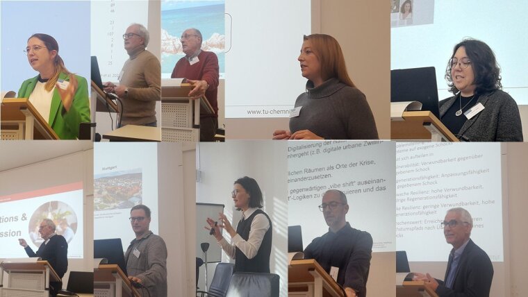 Sprecher des Workshops